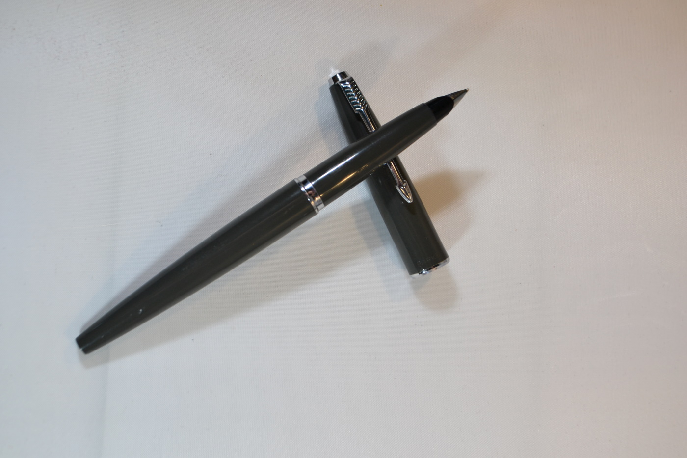 New Old Stock Parker 45 Vintage Grey CT Ballpoint 